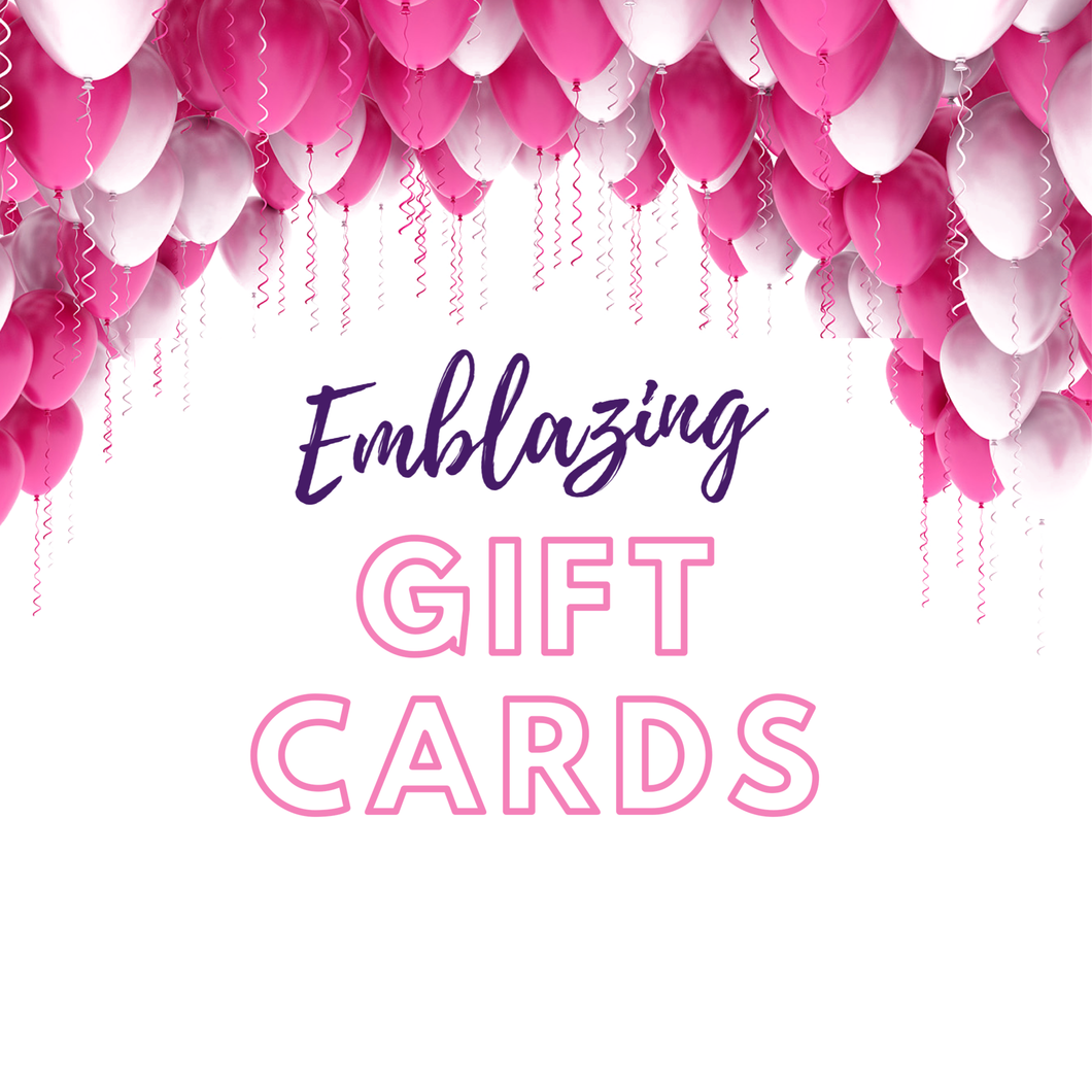Emblazing Beauty Gift Card
